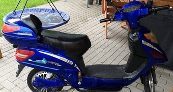 LOFTY bez Vodičáku E-moped e-skuter elektricky e-babeta - 6