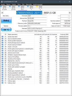 ST8000VX022 - 2EJ112 - 8TB NAS - 6