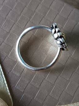 Trollbeads Sedmokráska v 54+ strieborný prstienok v54 - 6