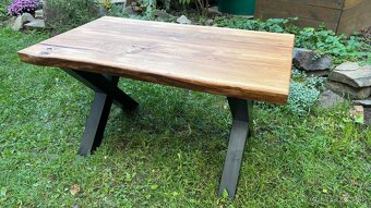 Jedálenský stôl z dubového dreva - 6