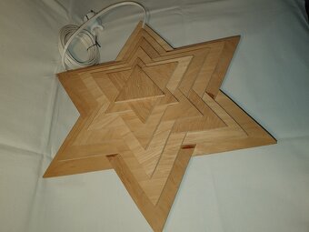 VIANOČNÁ HVIEZDA – LED-SVIETIACA - 6