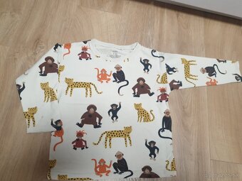 6x tricka s dlhym rukavom Lindex H&M 104 - 6