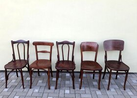 Jídelní židle "thonetky" po renovaci - 6