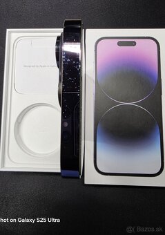 Fialový iPhone 14pro VO VELMI PEKNOM STAVE - 6
