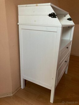 Biela komoda na prebaľovanie IKEA SUNDVIK - 6