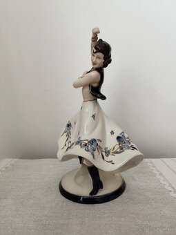 Royal dux veľká tanečnica porcelánová soška - 6