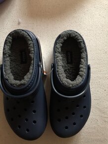 Gumáky z kožušinou crocs - 6