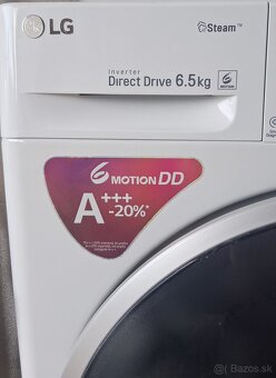 Pračka LG 1-6,5Kg Trieda A+++ -slim, usporna spredu plnena - 6