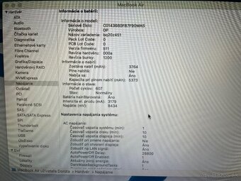 Apple Macbook Air (13-inch, Early 2014) - osobný odber BA - 6