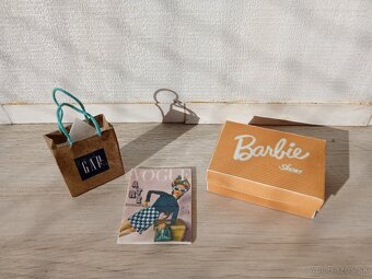 Bábika módna diva blondínka s copom a doplnkami - 6