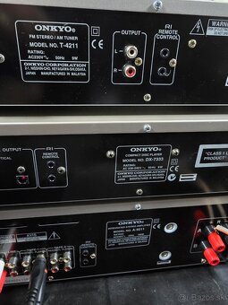 ONKYO HiFi set A-9211, DX-7333, T-4211 zlatá farba - 6