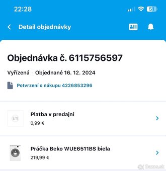 Práčka Beko - 6