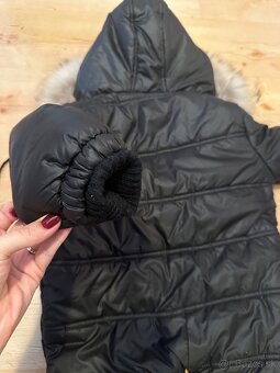 Premium zimny overal s kozusinkou velkost 92 - 6