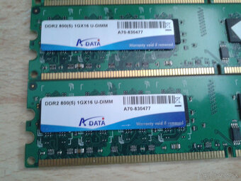 ddr1-256-512mb 1gb a ddr2 1gb  za 5e kus - 6