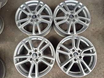 5x112 r17 ET38 x 7,5J elektróny ŠKODA,VW,SEAT,AUDI - 6