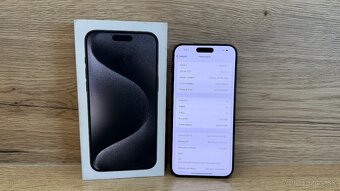 Apple iPhone 15Pro Max 512GB Black Titanium - 6