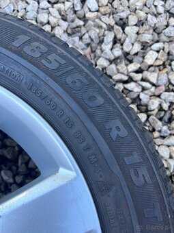 Orig. Hliníkové disky Opel R15 5x110 - 6