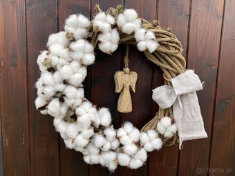 Vianočný veniec -Jednoduchá nádhera - 6