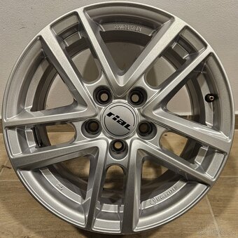 Atraktívne nemecké disky RIAL - 5x112 r16 - 6