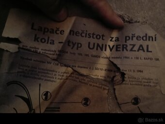 Predám predné zásterky Škoda 105,120,130 - 6