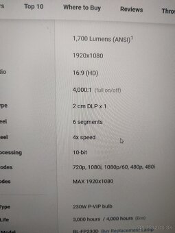 Optoma HD20 FullHD - 6