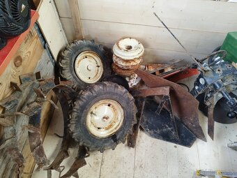 Malotraktor traktor podna fréza na fortschritt e 931 - 6