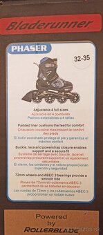 Korčule roller veľkosť 32 - 35 - 6