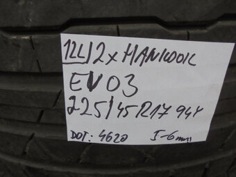 Hankook Ventus Evo 3 225/45 R17 94Y č.12L+z - 6