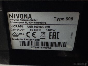 Nivona NICR 970 zachovalý - 6