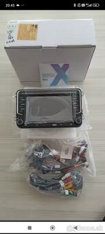 Android autorádio + predná a zadná kamera – komplet set VW/Š - 6