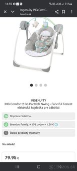 Hojdacie kreslo pre dieta - 6