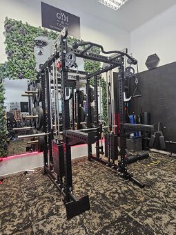 HALF RACK,vrchna ,spodná, protismerné kladky, multipress - 6