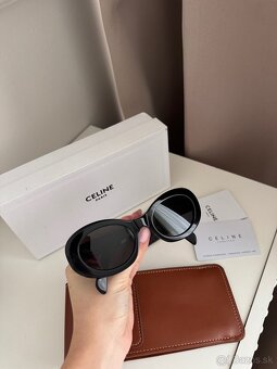 CELINE slnečné okuliare čierne - 6