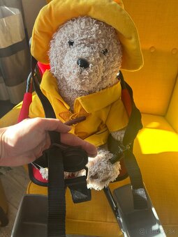 Detská sedačka na bicykel + chrániče na nôžky grátis - 6