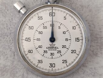 Staré švýcarské kapesní stopky Lemania GABRIEL - 6