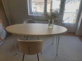 Stol od stolara ovalny - 6