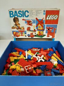 Lego Basic 530, z roku 1985 + extra lego kocky - 6
