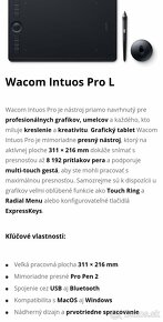 Grafický tablet Wacom Intous Pro L - 6