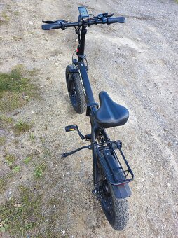 Úplne nový elektrobicykel Pionver P40, skladací, fat tire - 6