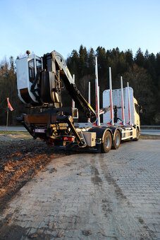 Scania R650 6x4 Lesovoz hydraulicka ruka Palfinger Epsilon - 6