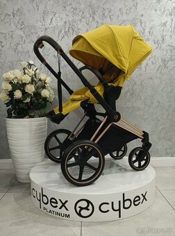 LUXUSNÁ TROJKOMBINÁCIA CYBEX ROSEGOLD PLATINUM YELLOW - 6