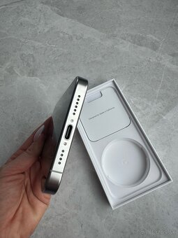 iPhone 15 Pro Max 256GB, bielá + Christian Dior puzdro - 6