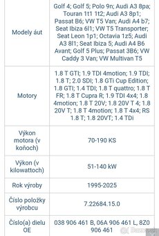 Váha vzduchu, Golf 5,4, ibiza... Pierburg, nová - 6