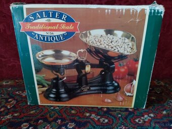 Anglická váha +závažie. - 6