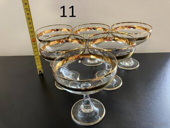 Starožitné poháre, kryštál - 6