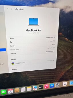 Macbook air 15 m2 ako novy aj s myškou - 6