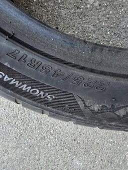 Zimne pneumatiky 225/45 R17 - 6