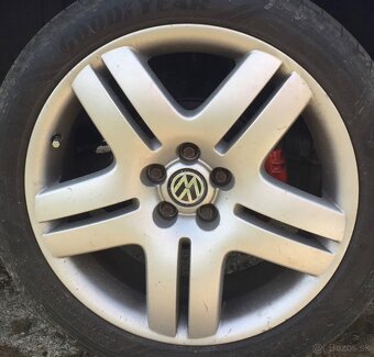 Predám VW Long Beach disky R17 – 5x100 - 6