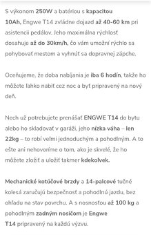 Elektrobicykel Engwe T 14 - 6