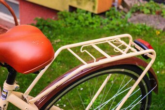 Dámsky Retro Bicykel LAVIDA Krémový 28" 3 Prevody Odpužený - 6